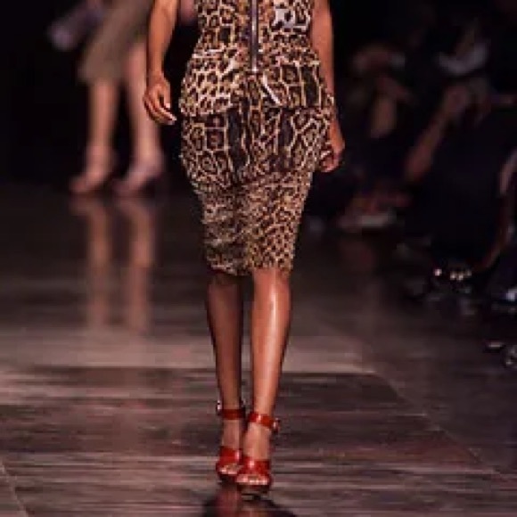 Authentic Y2K Vintage YSL Yves Saint Laurent by Tom Ford heels 37 Platform Heels - Picture 6 of 6